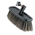 Aufsteckbare Waschbürste mit Naturhaarborsten